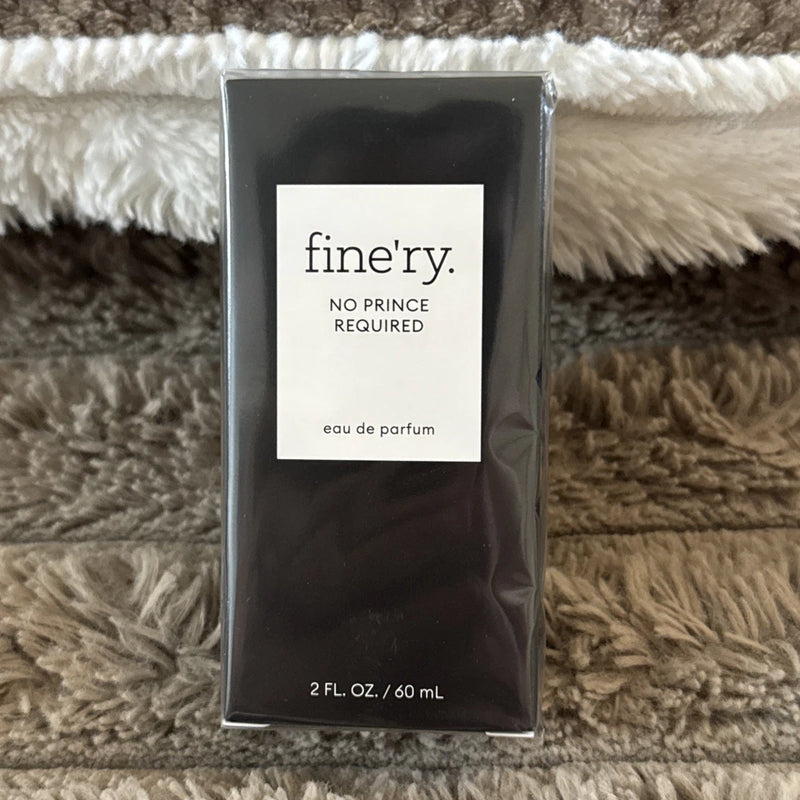 FineÕry Eau De Parfum No Prince Required - New/Sealed Ships Fast EDP