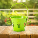 Pot Plant Pot Little Feet Pattern Creative Gift Cute Desktop Decor Flower Green Plant