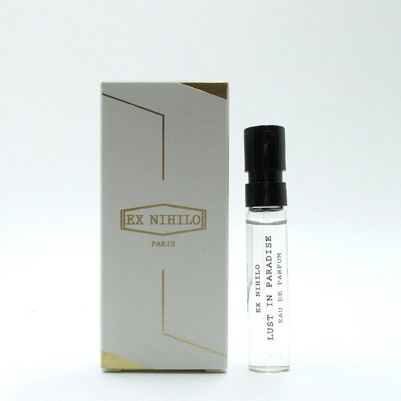 Ex Nihilo Lust in Paradise eau de parfum boxed spray  2 ml .06 fl oz EDP