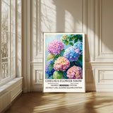 Hydrangea Flower Wall Art Flower Market Print Floral Poster Chelsea Flower Show Hydrangea