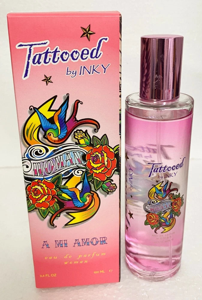 TATTOOED By Inky Woman A Mi Amor by Belcam Beauty  **RARE EDP