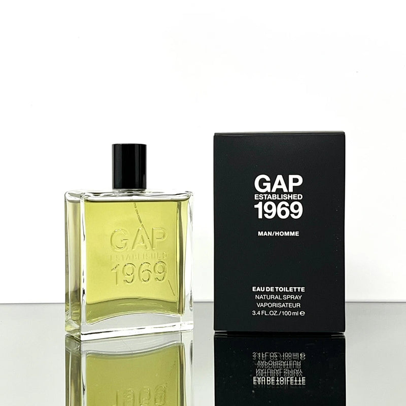 GAP ESTABLISHED 1969 Man/Homme Men Cologne 3.4oz EDT Spr New *NO CELLO* (BE12 EDT