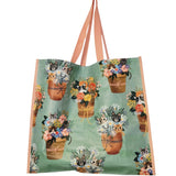 Cat Cats Flowers Potted Plants Floral Pots Planters TJMaxx Tote Bag Gift New Flowering Plants