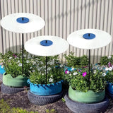 3 Pack Plant Shade Cover for Outdoor Plants, 17in 65% Sunblock Garden Umbrellas Garden Plants