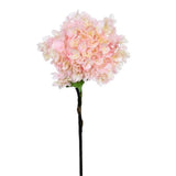 Vickerman 27" Contemporary Fabric Artificial Hydrangea Spray in Pink Hydrangea