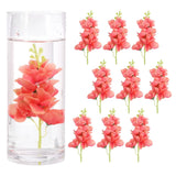 10 Pcs Floating Flowers for Centerpieces Artificial Hydrangea, Pink Hydrangea