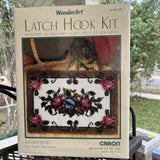 CARON WonderArt Latch Hook Kit - 24" X 34"- Elegant Roses #4385 NEW IN BOX STEM Roses