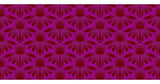 1/2 Yard Fabric - Indelible | Coneflower - Magenta by Anna Maria Textiles Flowering Plants