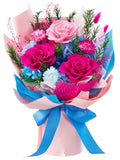 Preserved Flowers Bouquet, Valentines Day Forever Flowers, Gifts for , Mother... Hydrangea