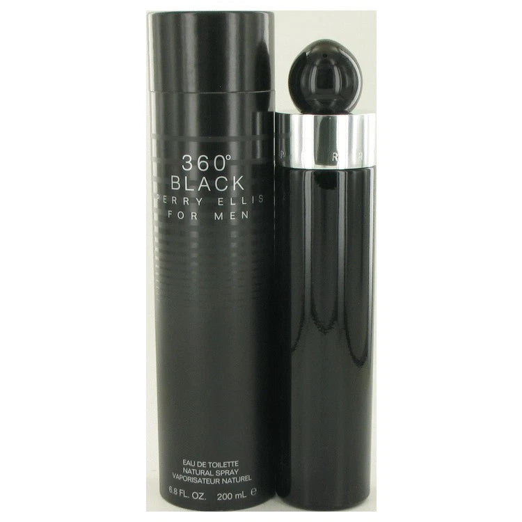 Perry Ellis 360 Black Cologne By Perry Ellis Eau De Toilette Spray for Men 6.... EDT