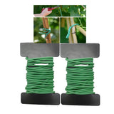 2pk Soft Plant Ties Garden Plant Support Flexible Ties Reusble Twist ties Garden Plants