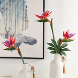 Artificial Bird Of Paradise Flower Branch Fake Plant Cheap Home / Wedding Decor Flowering Plants