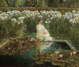 Childe Hassam Lilies Floral Giclee Print on Canvas 8x10 Wall Art Home Decor Lily