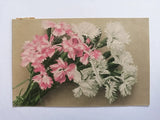 Old postcard Martin ROMMEL, STUTTGART flowers EYEILLETS flowers CARNATIONS Carnation