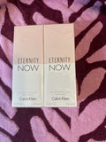 2 Eternity Now Calvin Klein 3.3 3.4 Oz 100ml EDT Spray For Women EDP