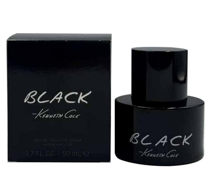 KENNETH COLE BLACK Cologne for Men 1.7 oz / 50 ml EDT Spray EDT