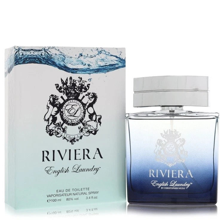 Riviera by English Laundry Eau De Toilette Spray 3.4 oz For Men Brand New EDT