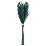 8PCS Faux Pampas Grass Tall, 45"/114cm Artificial Fluffy Grass Stems, Green Pampas Grass