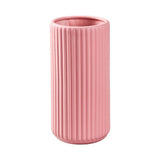 Pink Ceramic Flower Vase for Pampas Grass, 8 inch Small Decorative Centerpiec... Pampas Grass