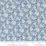 Denim and Daisies Oklahoma Rose Midnight Jeans by Fig Tree for 1/2 YD 35384 18 Flowering Plants