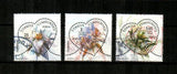 TURKEY Scott's 3243-45 ( 3v ) Lilies F/VF Used ( 2011 ) Lily