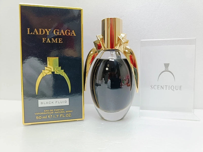LADY GAGA FAME EDP BLACK FLUID PARFUM SPRAY 1.7 FL OZ / 50ML PERFUME EDP