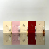 5pc)Sample Vial Armani SI EDT+Armani SI Intense+Armani SI EDP+SI Passione+My Way EDT