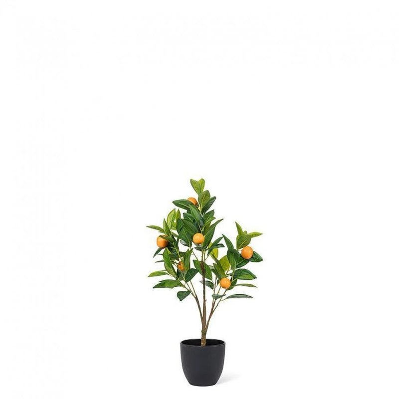 Mini Orange Tree Faux Plants And Trees Green Plant