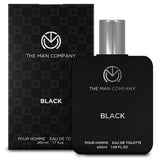 The Man Company Black EDT Perfume For Men 50ml Premium Long Lasting Fragrance EDT