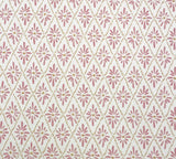 KRAVET MALINA AZALEA SOFT RED GEOMETRIC FLORAL MULTIPURPOSE FABRIC BY YARD 54"W Flowering Plants