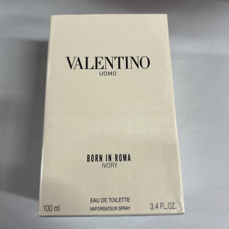 NEW VALENTINO UOMO BORN IN ROMA IVORY EDT SPRAY FOR MEN 3.4 Oz / 100 ml. Bouquet