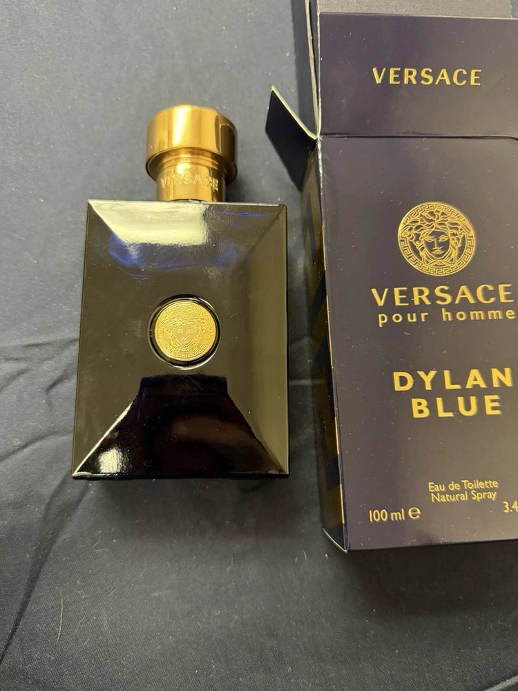 Versace 3.4 oz Pour Homme Dylan Blue Eau De Toilette Spray -  3.4 oz EDT