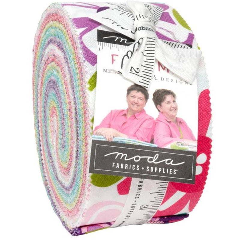Pick Me Jelly Roll by Me & My  Sister Designs for Moda Fabrics Flowering Plants
