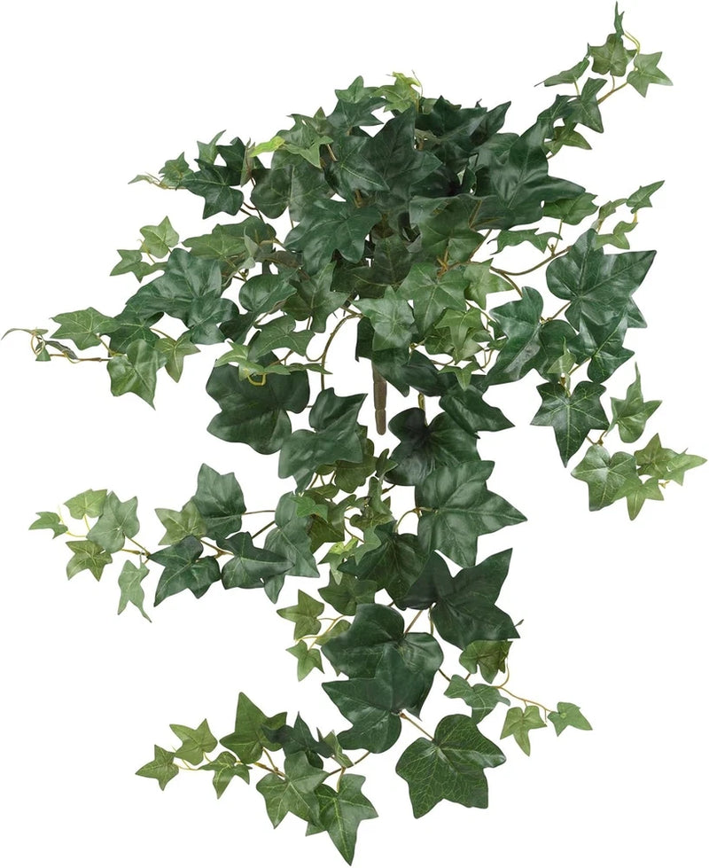 32In. Puff Ivy Hanging Artificial Plant (Set of 3) Green Plant