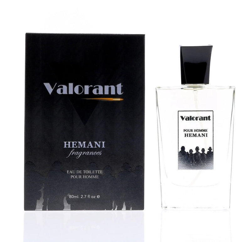 Hemani Perfume Valorant 80mL | Halal EDP
