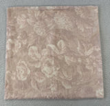 Pottery Barn Floral Linen Pillow Cover 21x22 Roses Hydrangea Dusty Pink Hydrangea