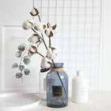 Cotton Flower  Naturally Dried Cotton Flower Artificial Plants Floral Branch Hom Dried Flower