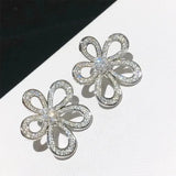 Sparkling Sunflower Stud Earrings Sunflower