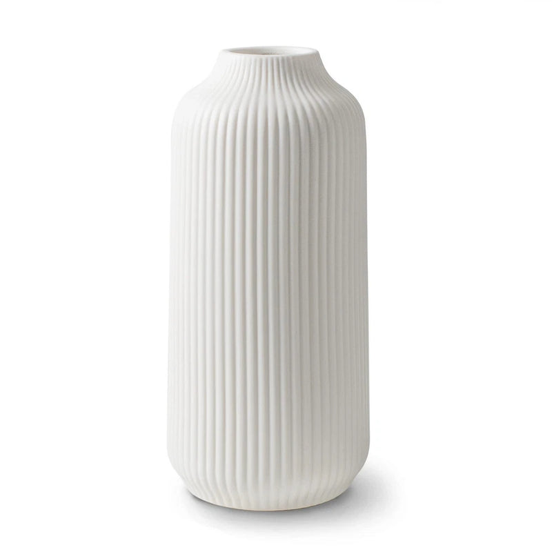 Ceramic Vase in Nordic Style, Decovase for Pampas Grass as Boho Deco, Vase Wh... Pampas Grass