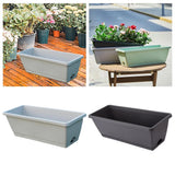 Flower Window Box Container Home Decor Garden Flower Plant Pot Vegetable Garden Plants