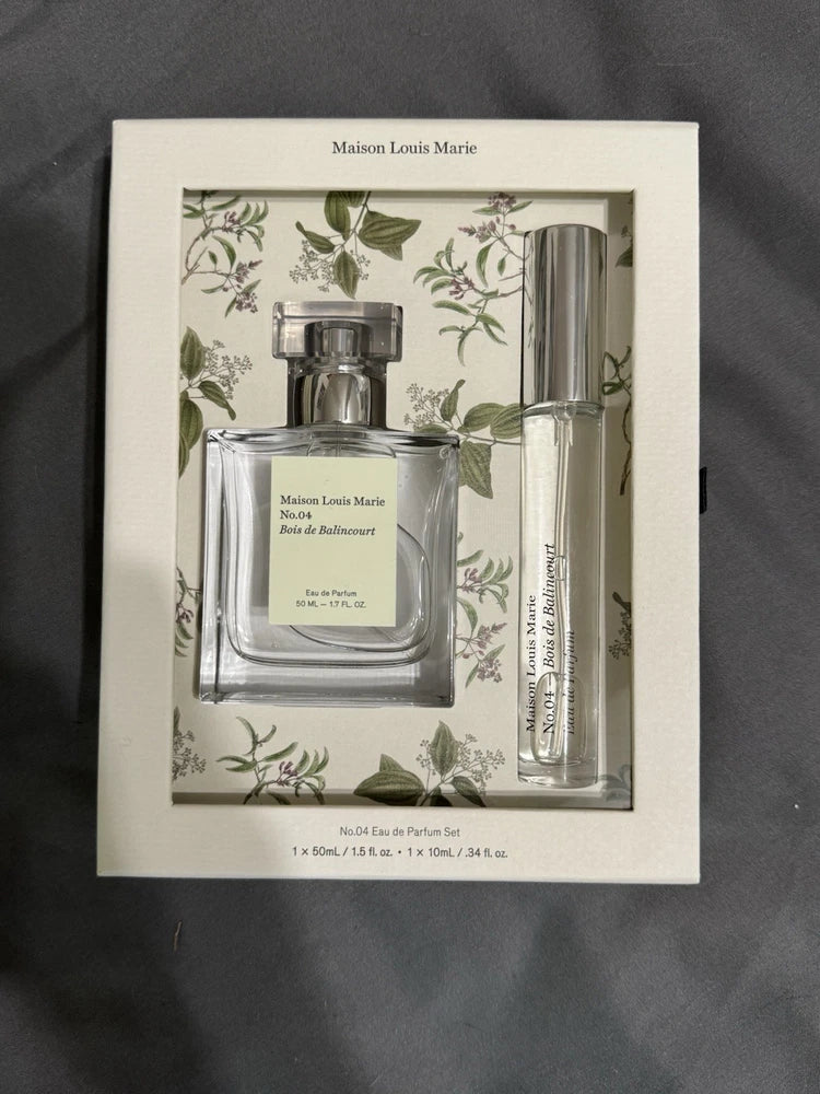 Maison Louis Marie No.04 Bois de Balincourt Eau de Parfum Set - Spray 50ml+10ml EDP