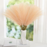 Faux Champagne Pampas Grass - 30pcs 24 Inch Boho Home Decor, Artificial pompa... Pampas Grass