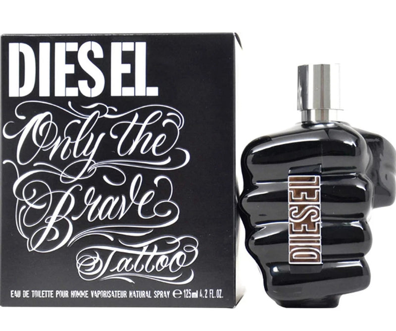 Diesel Only The Brave Tattoo 125ml EDT (M) SP Mens 100% Genuine (New) EDT