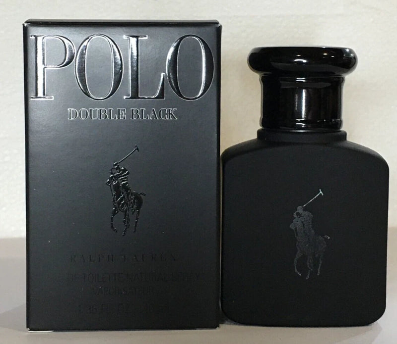 Polo Double Black Ralph Lauren for Men Eau de Toilette 40ml New in Box EDT