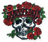 The Grateful Dead Roses Embroidered Music Iron on Patch Applique Roses