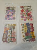 4 Natural Real Dried Pressed Flowers Handmade Flower Petals Candle Making Resin Dried Flower