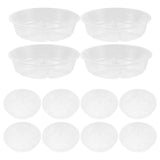 12 Pcs Flower Pot Tray Plant Trays to Catch Water Garden for Plants Garden Plants