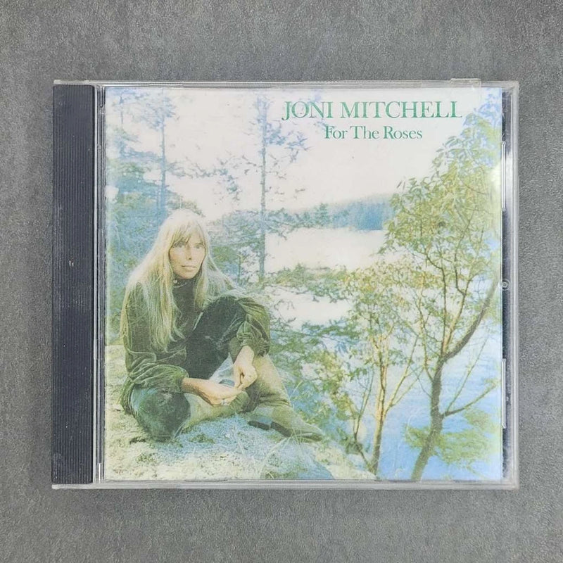 Joni Mitchell For The Roses music album CD in clear plastic case