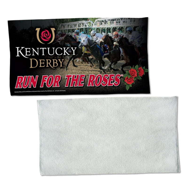 Kentucky Derby Run for the Roses Towel Roses