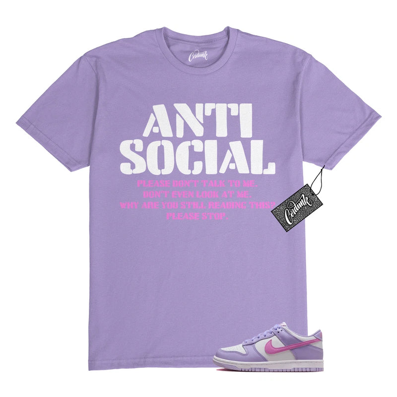 Dunk Lilac Bloom Pink Beyond Hydrangeas Lavender White T Shirt to Match AS Hydrangea